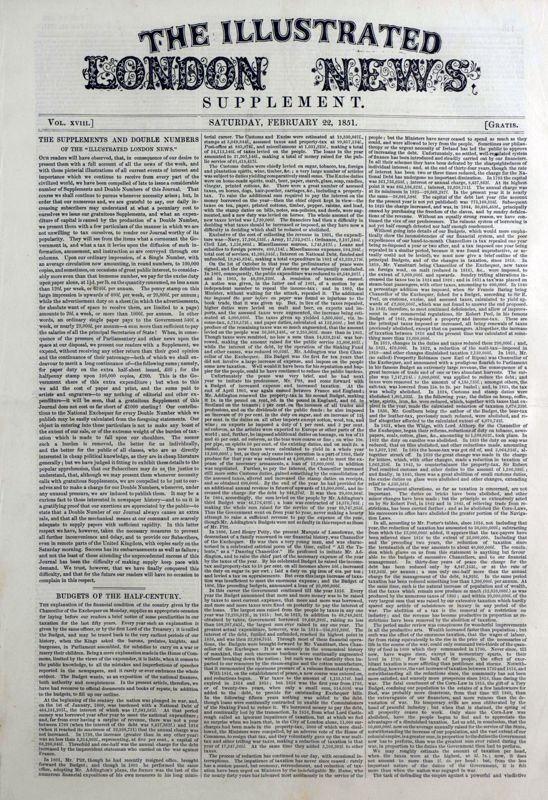 View document: 22 February 1851.