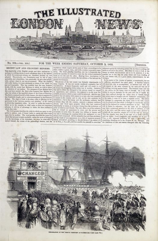 View document: 9 October 1852.
