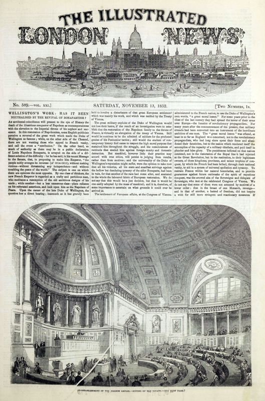 View document: 13 November 1852.