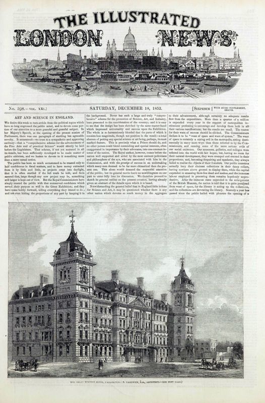 View document: 18 December 1852.
