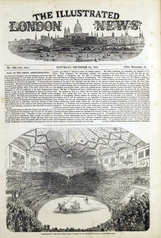 View document: 25 December 1852.