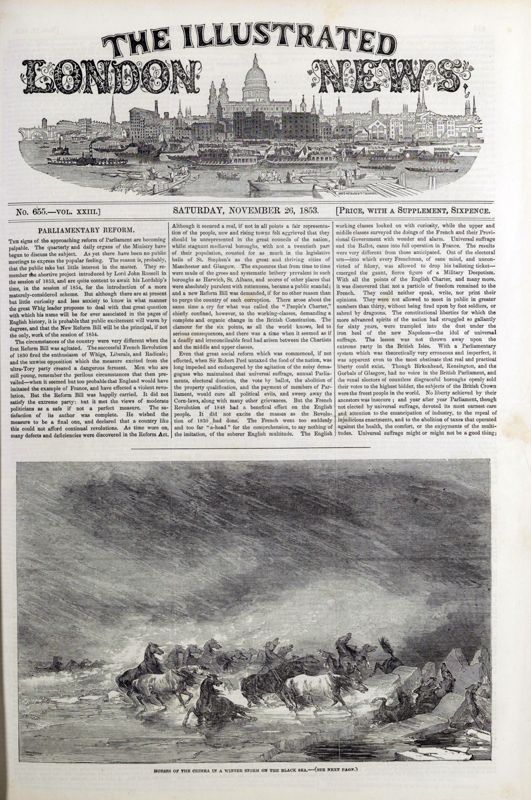 View document: 26 November 1853.