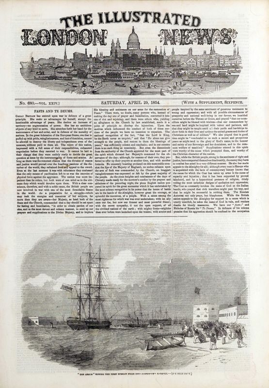 View document: 29 April 1854.