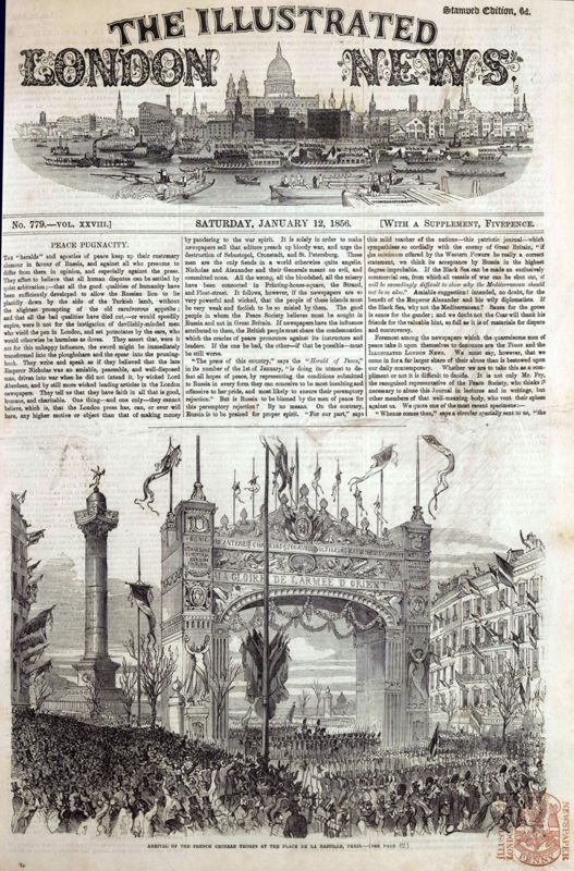 View document: 12 January 1856.
