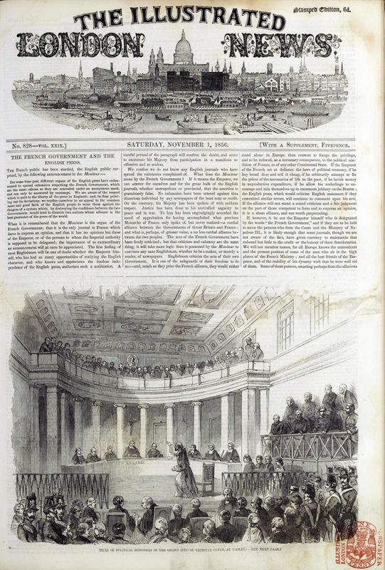 View document: 1 November 1856.