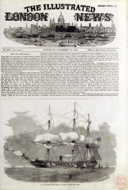View document: 29 November 1856.