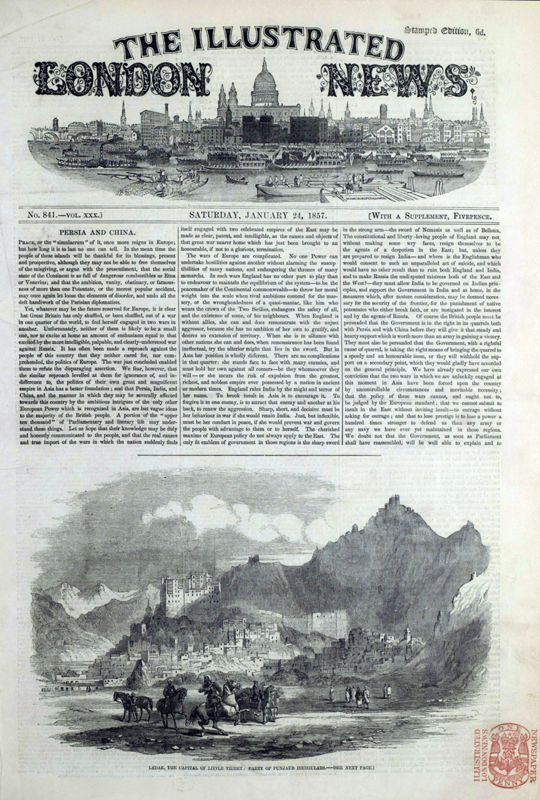 View document: 24 January 1857.