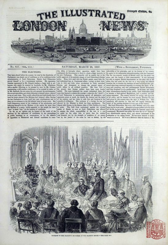 View document: 28 March 1857.