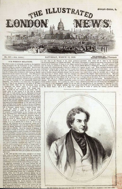 View document: 13 March 1858.