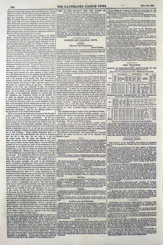View document: 22 May 1858.