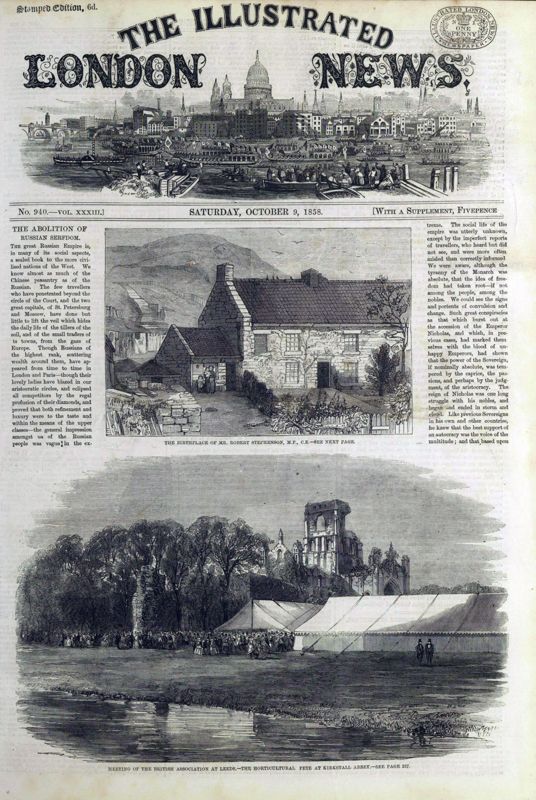 View document: 9 October 1858.
