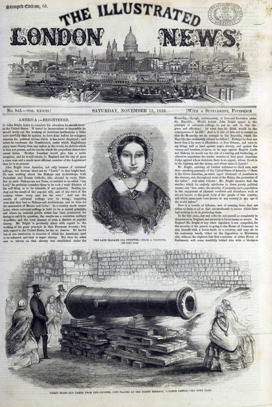 View document: 13 November 1858.