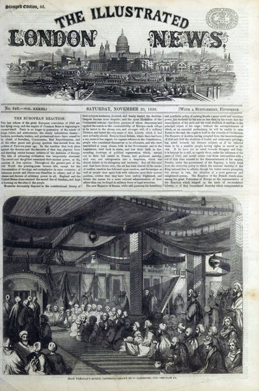 View document: 20 November 1858.