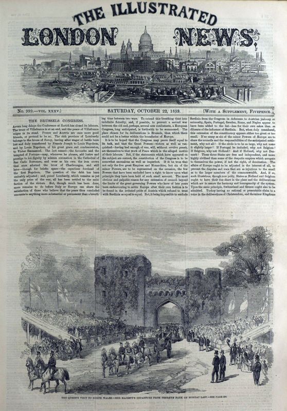View document: 22 October 1859.