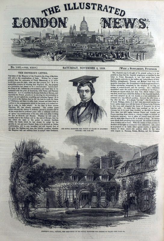 View document: 5 November 1859.