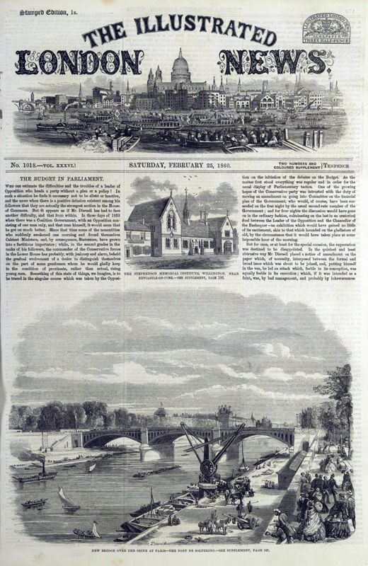 View document: 25 February 1860.