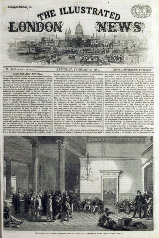 View document: 2 February 1861.