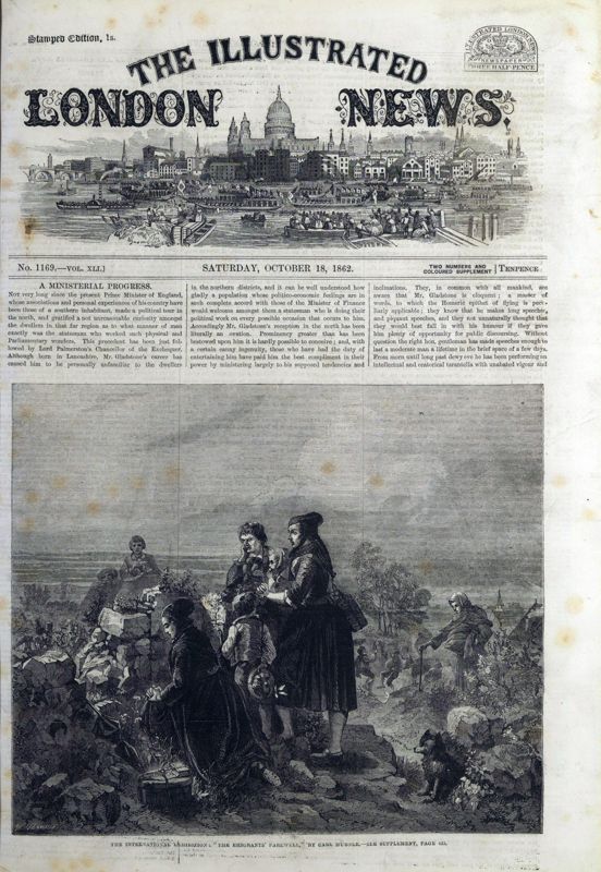 View document: 18 October 1862.