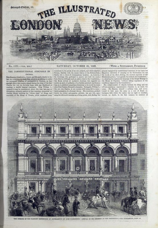 View document: 25 October 1862.