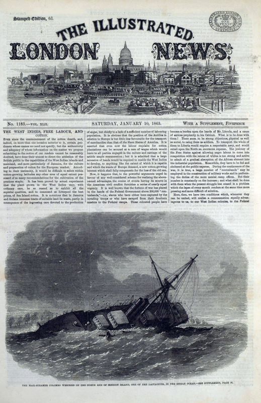 View document: 10 January 1863.
