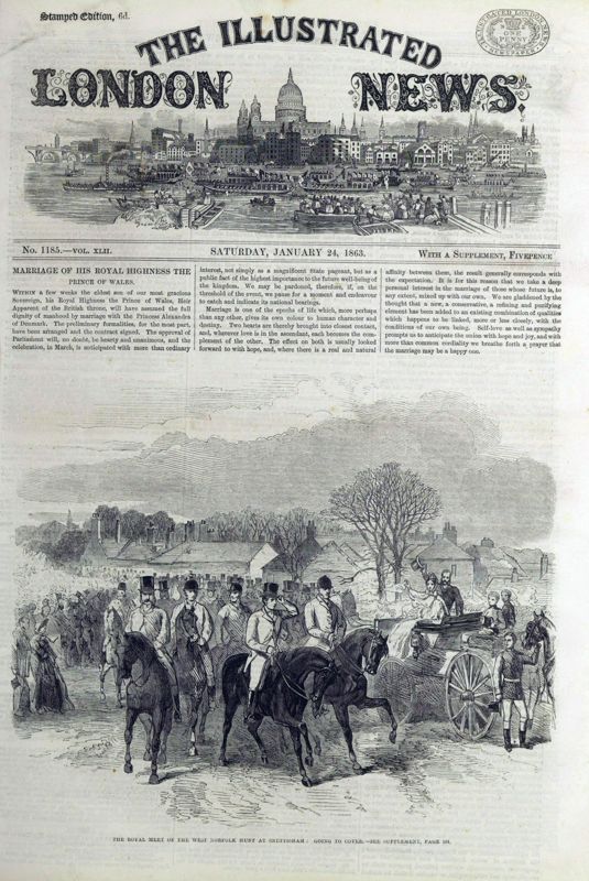 View document: 24 January 1863.