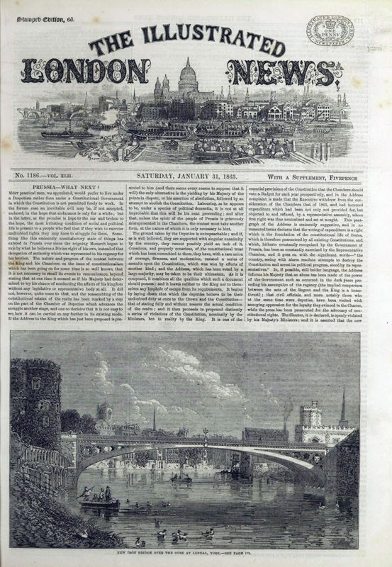 View document: 31 January 1863.
