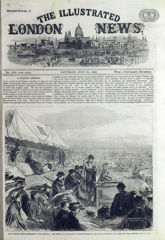 View document: 25 July 1863.