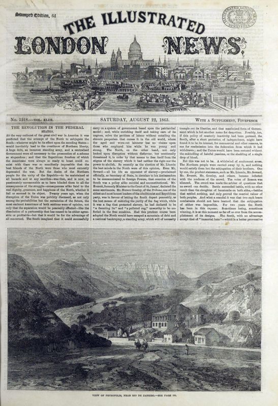 View document: 22 August 1863.