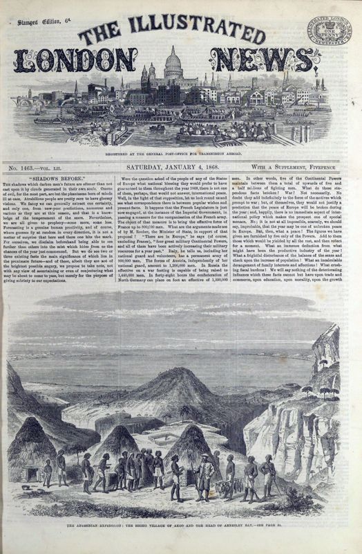 View document: 4 January 1868.