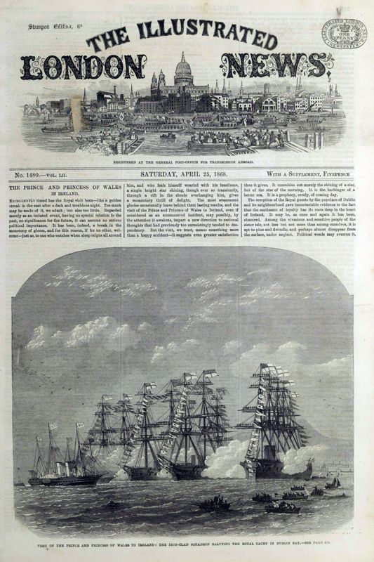 View document: 25 April 1868.