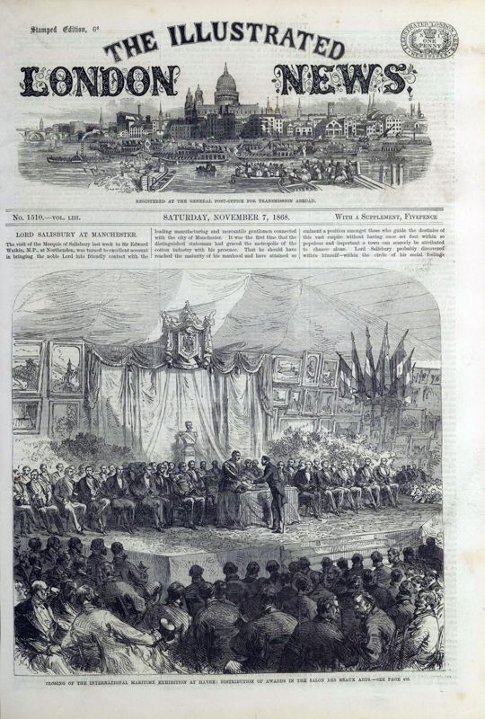 View document: 7 November 1868.