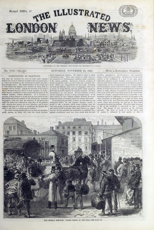View document: 28 November 1868.