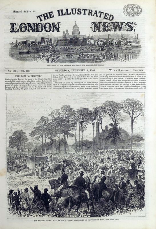 View document: 5 December 1868.