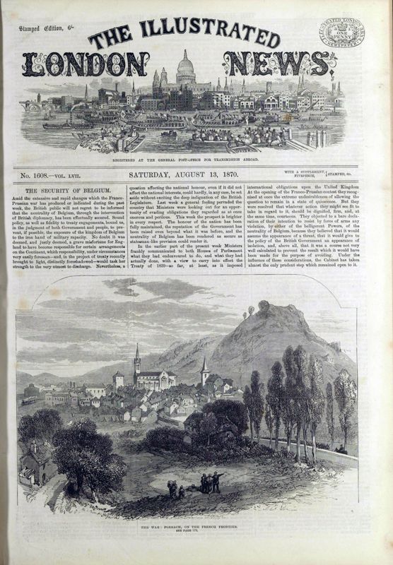 View document: 13 August 1870.