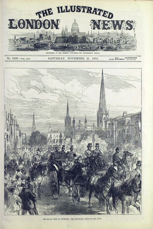 View document: 21 November 1874.