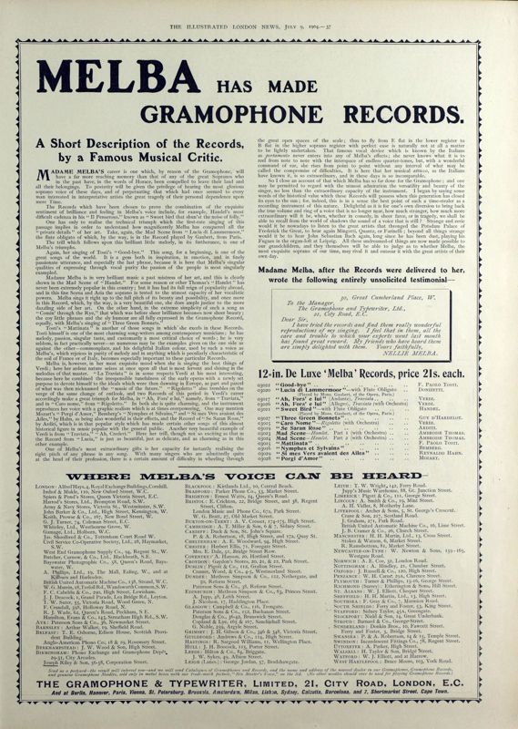 View document: 9 July 1904.