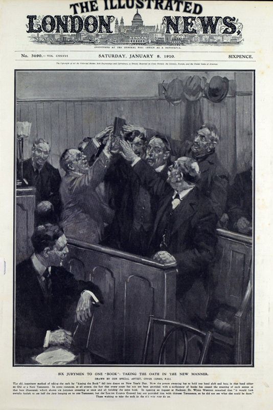 View document: 8 January 1910.