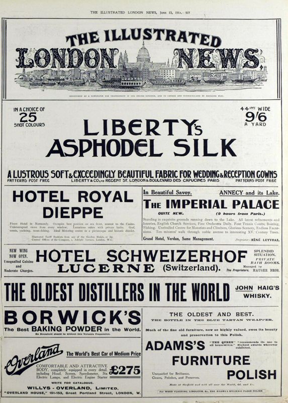 View document: 13 June 1914.