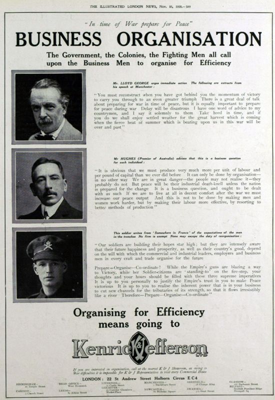 View document: 16 November 1918.