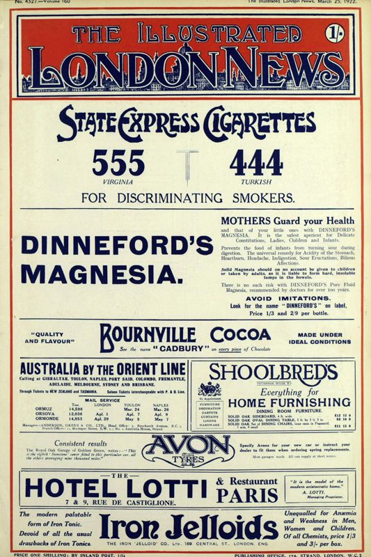 View document: 25 March 1922.