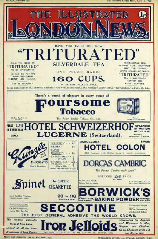 View document: 15 April 1922.