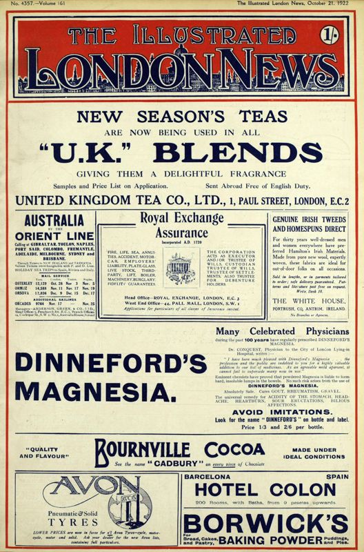 View document: 21 October 1922.