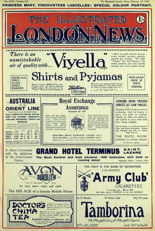 View document: 10 February 1923.