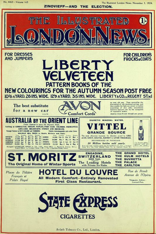 View document: 1 November 1924.