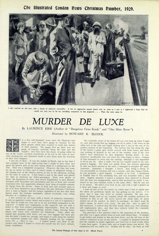 View document: November 1929, Christmas Number.