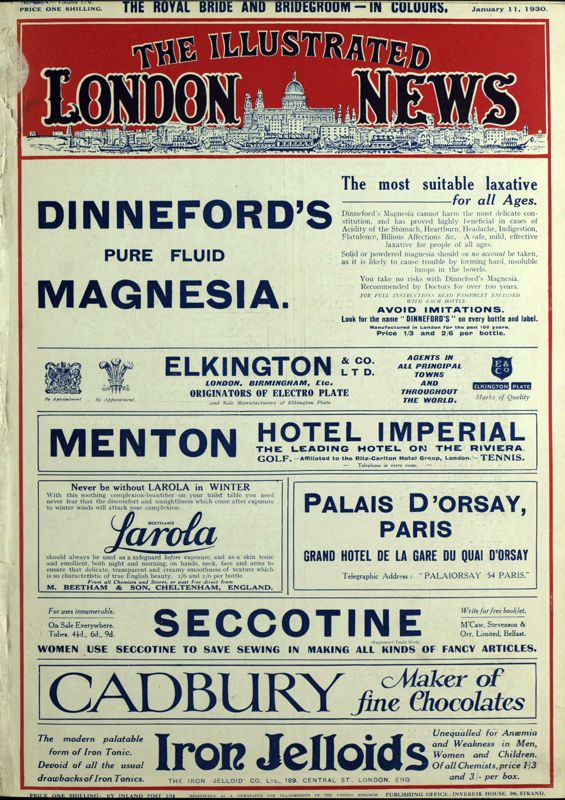 View document: 11 January 1930.