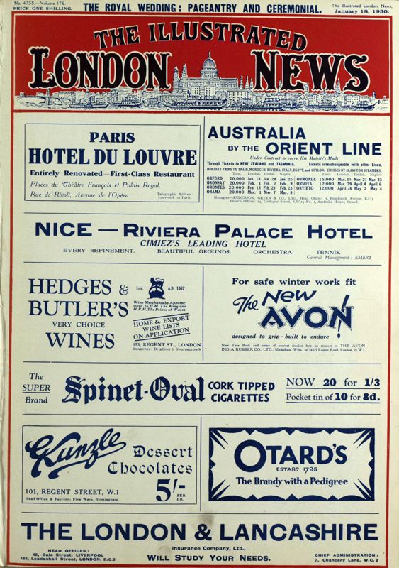 View document: 18 January 1930.