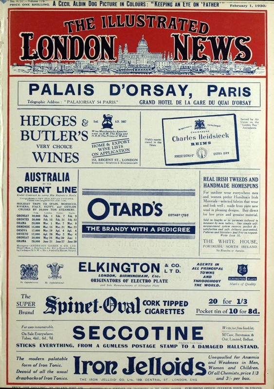 View document: 1 February 1930.