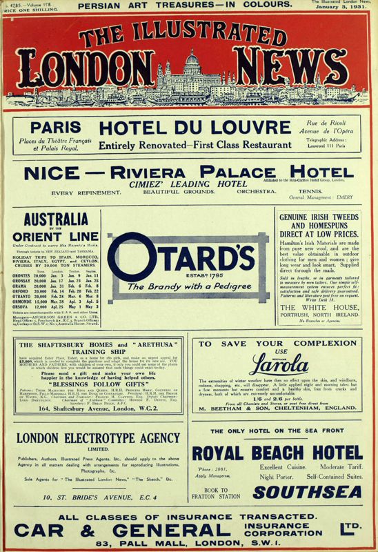 View document: 3 January 1931.