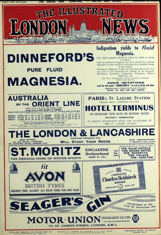View document: 21 November 1931.